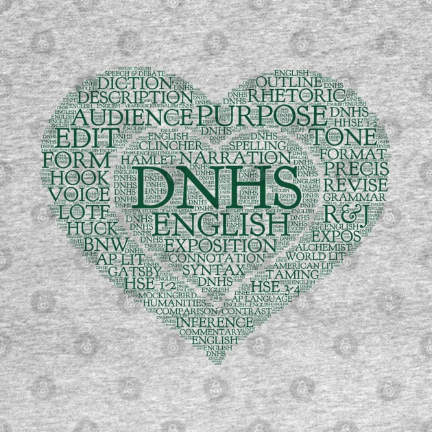 DNHS English - Green Text by beyerbydesign